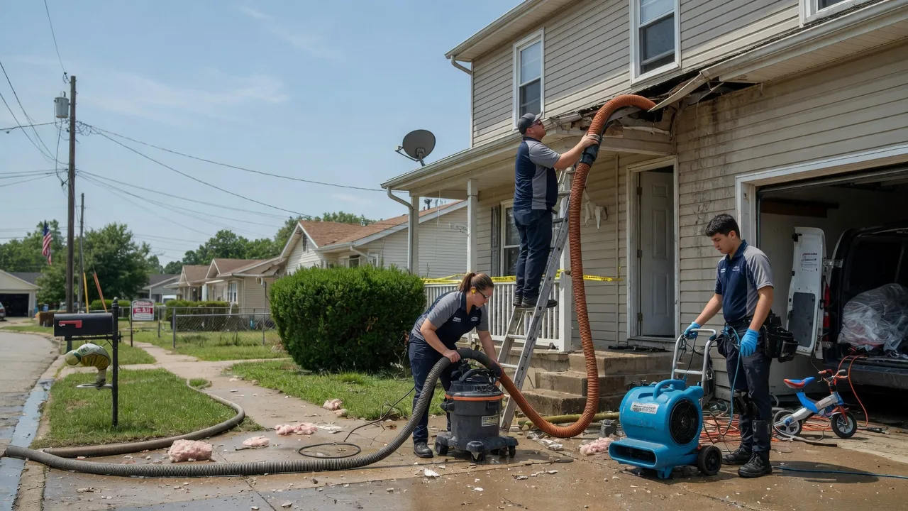Water Damage Restoration in Blue Mountain, MS near me